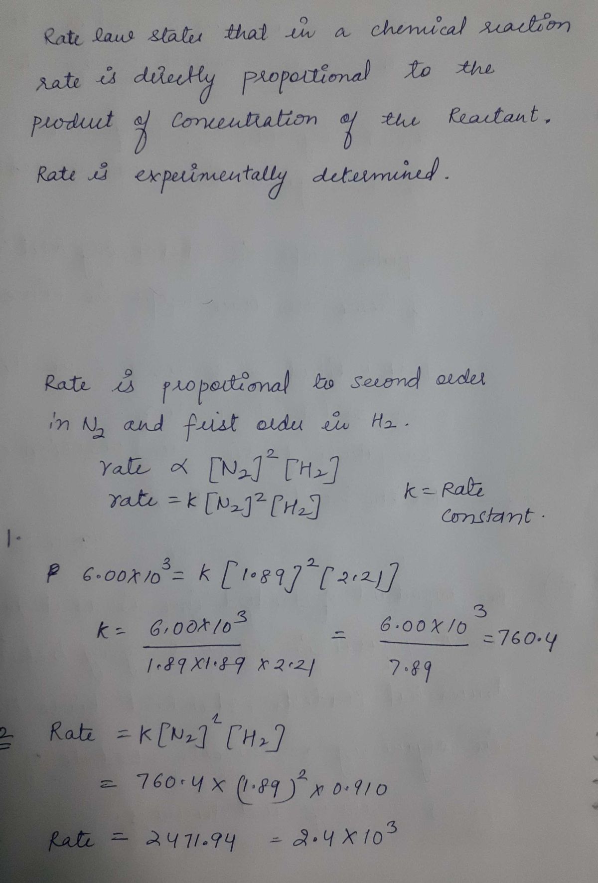 Chemistry homework question answer, step 1, image 1